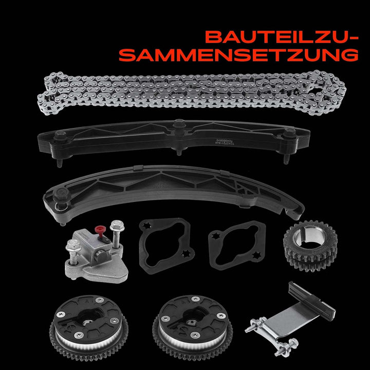 Frankberg Steuerkettensatz Kompatibel mit Astra K B16 Mokka/Mokka X J13 Astra MK VII (K) K B16 Insig