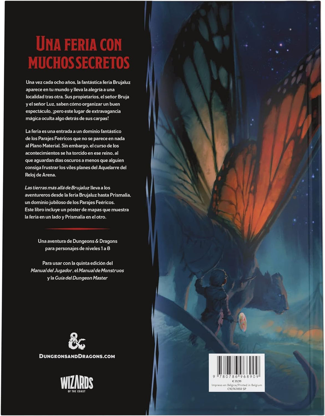 Wizards Of The Coast Dungeons &amp; Dragons RPG Abenteuerbuch Las tierras más allá de Brujaluz *Spanisch