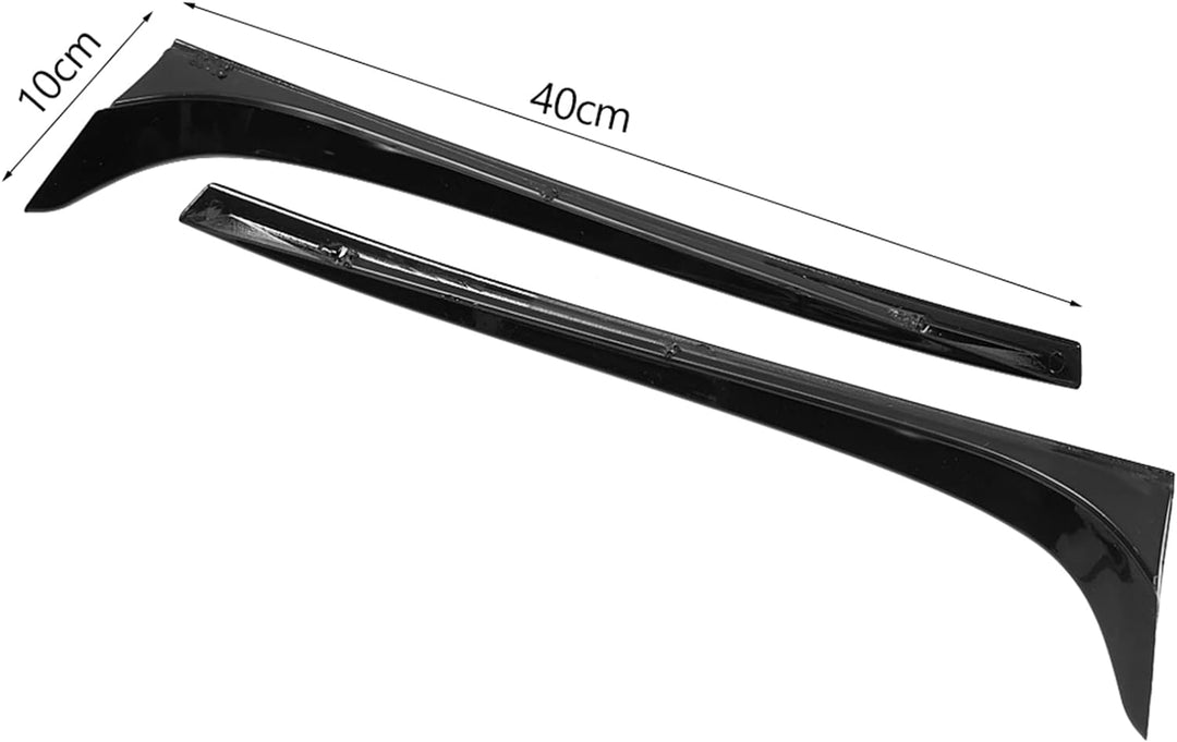 Yctze Auto Heckflügel Spoiler, Auto Heckspoiler Seite Heckflügel Aufkleber für golf 7 seitenspoiler,