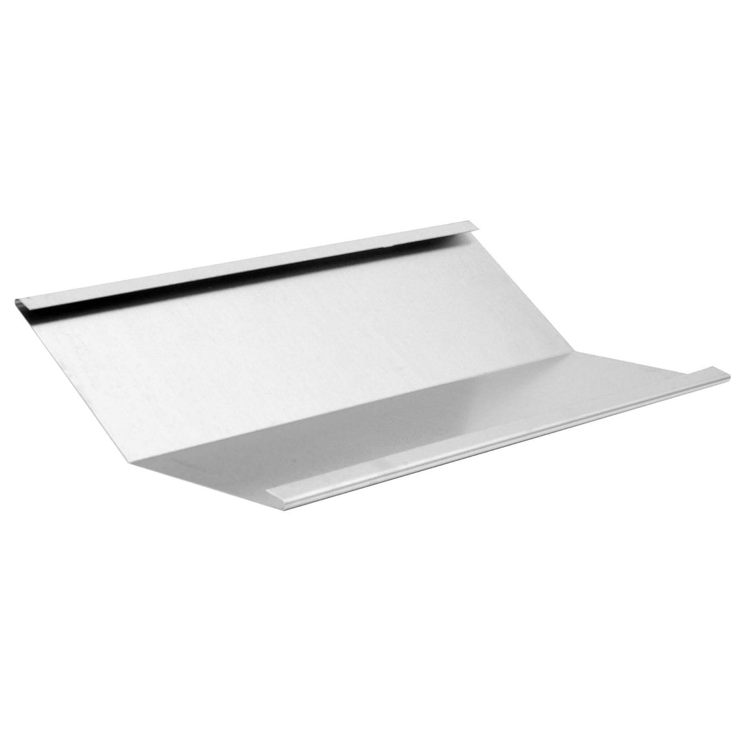 Kehlblech mit Wasserfalz aus Aluminium 200cm, 1 Stück Silber Alublech für optimale Dachentwässerung,