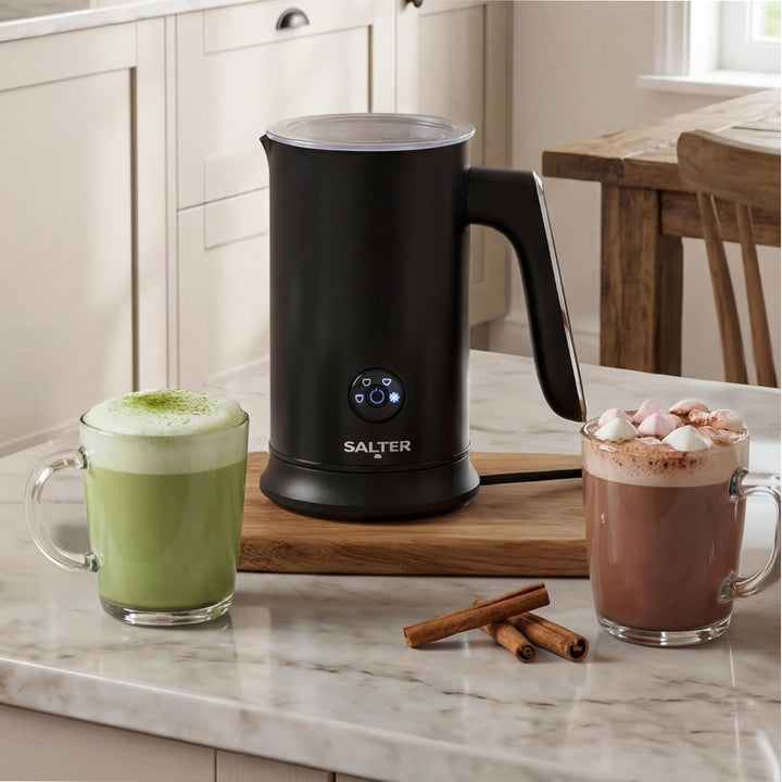 Salter Chocolatier Heissschokoladenbereiter - 4-in-1 Automatischer Milchaufschäumer, heisser &amp; kalte