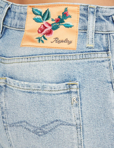 Replay Damen Marty Jeans 28W / 32L 010 Light Blue, 28W / 32L 010 Light Blue