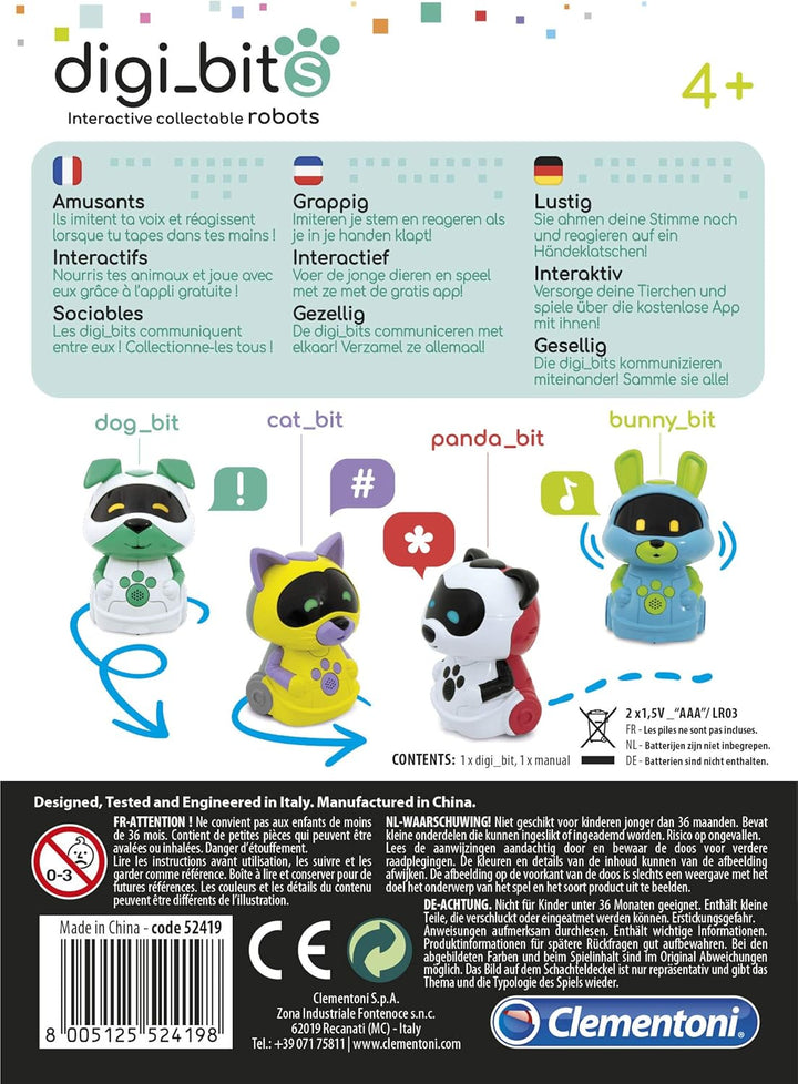 Clementoni - 52419 - Galileo - Digi_Bits - Panda_bit, Panda