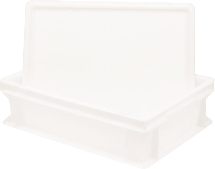 Pimotti Pizzaballenbox (1er Set mit 1xDeckel) mit 30 x 40 x 12 cm, Kunststoffbehälter für Pizzateig,