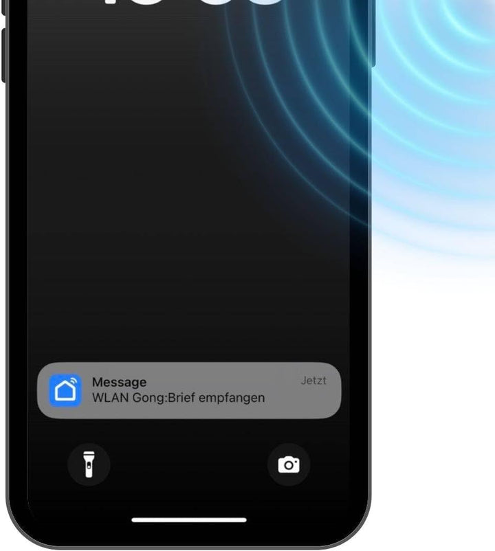 Metzler® Briefkasten mit App-Benachrichtigung und Zeitungsfach in Tiefschwarz RAL 9005 mit personali