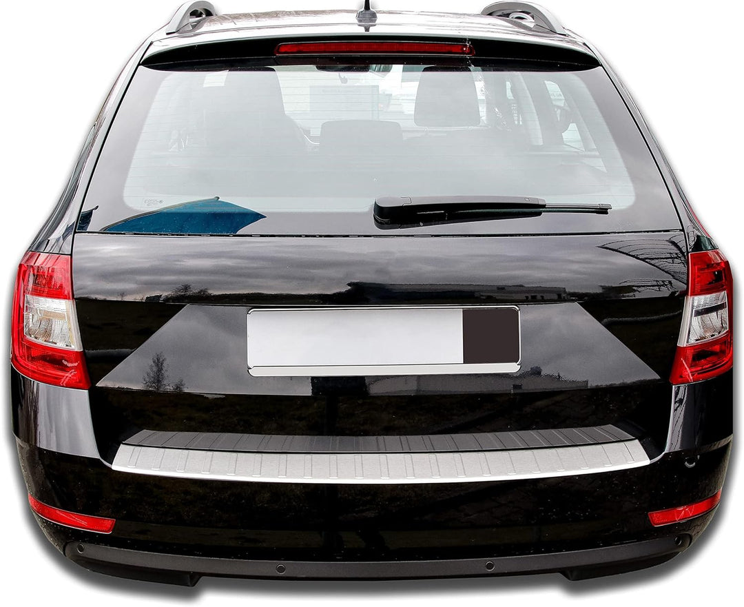 Ladekantenschutz Edelstahl MATT kompatibel für SKODA Octavia 3 Kombi FACELIFT 2017-2020 | premium Qu