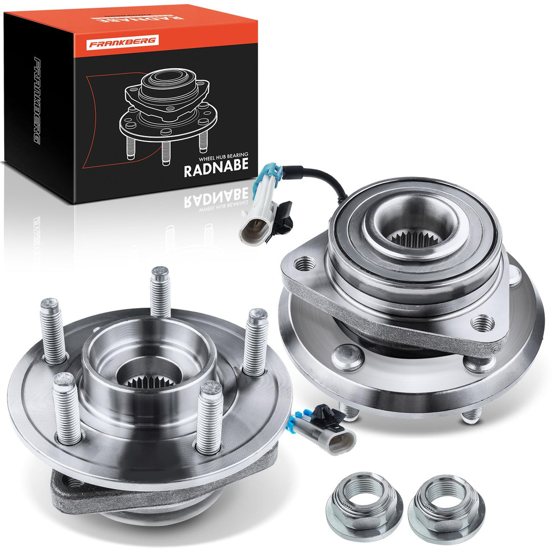 Frankberg 2x Radnabe Radlagersatz Vorderachse Kompatibel mit Captiva C100 C140 2.0L-3.2L SUV 2006-20