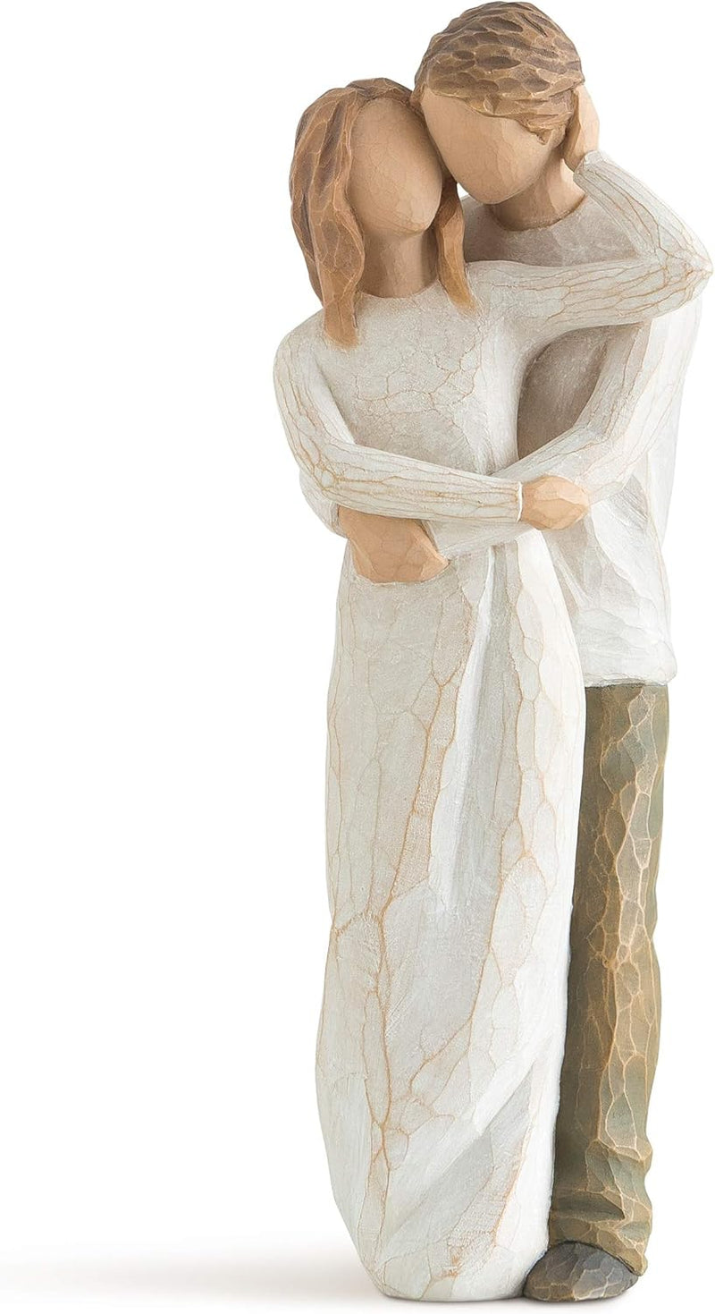 Enesco Willow Tree 26032 Figur Zweisamkeit,9" Height, Natur, Orange (Transparent), Zweisamkeit