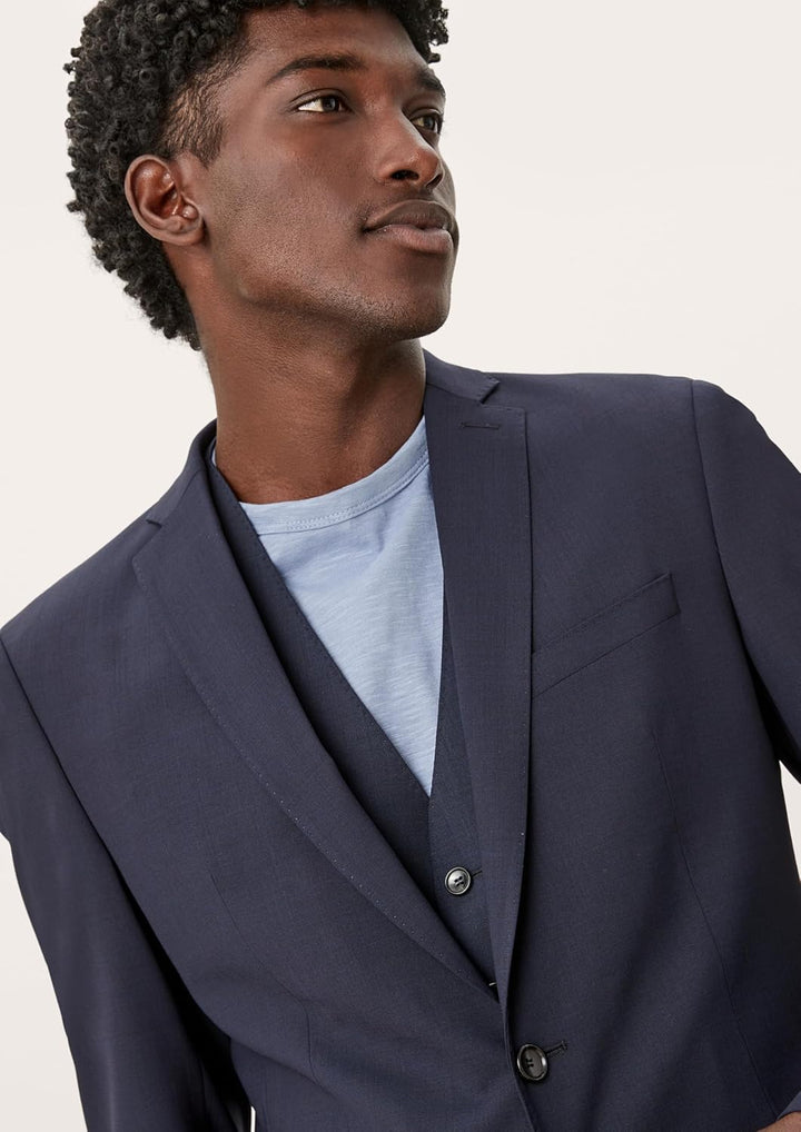 s.Oliver Slim Fit: Sakko mit Hyperstretch 40 5952_navy, 40 5952_navy