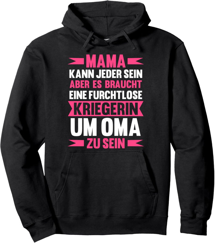 Schildmaid Grossmutter Kriegerin Oma Pullover Hoodie