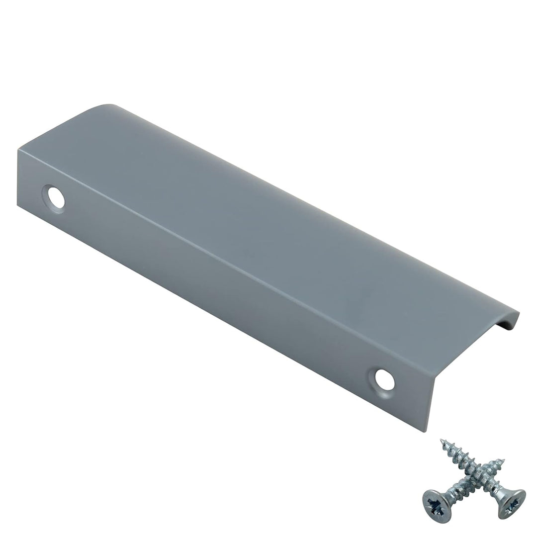 M4TEC Verdeckte Fingerzug-Griffe aus Metall Kantendesign Moderne Küchentürgriffe Schrankzuggriffe Sc