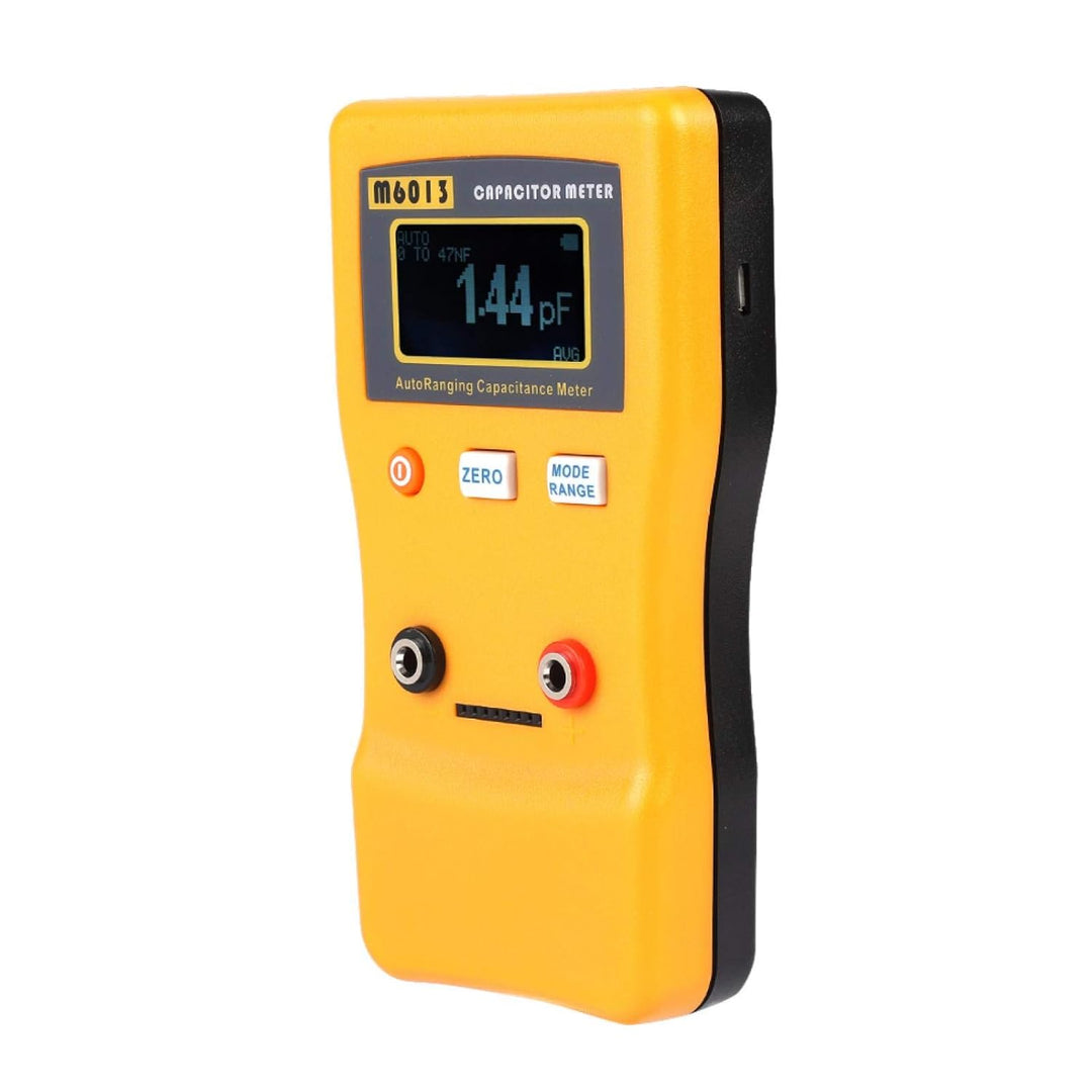 BuyWeek Kondensatormessgerät, Hochpräzises Digitales Kapazitätsmessgerät LCD Kondensator Tester für