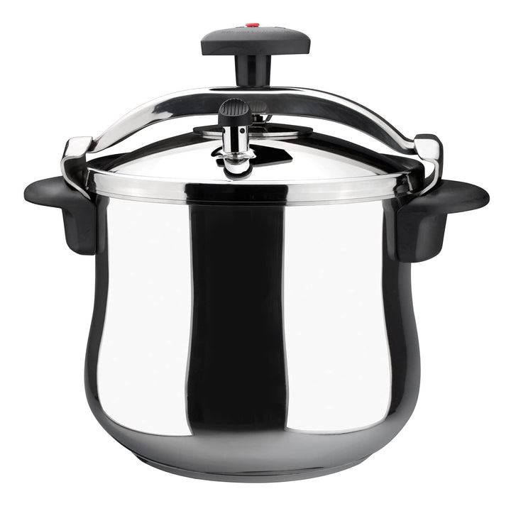 MAGEFESA 01OPSTABO08 Traditioneller Schnellkochtopf Modell Star Pumpbeed 8L, Metall, gepumpt, 25.1 c