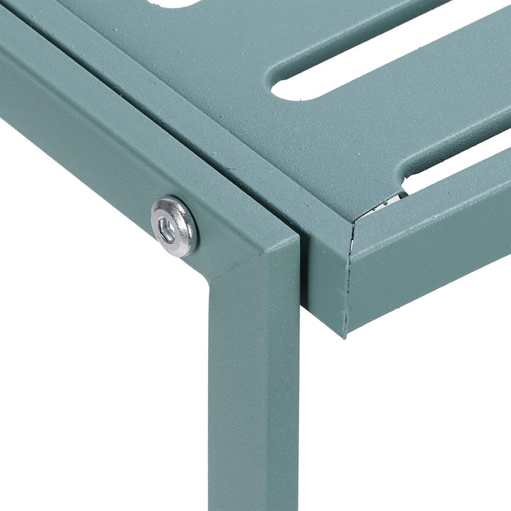 Pflanzenregal, Blumenregal aus Metall, mit Rollen, dekorativer Pflanzenständer für Blumentöpfe, für