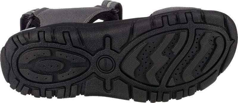 Geox Herren Uomo Sandal Strada D Sandalen, Stone Lt Grey, 46 EU