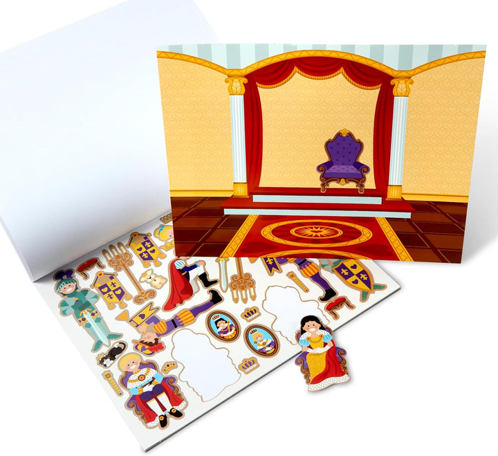 Melissa & Doug Reusable Sticker Pad Bundle contains Fairy, Princess, Dress-Up and Play House by Meli