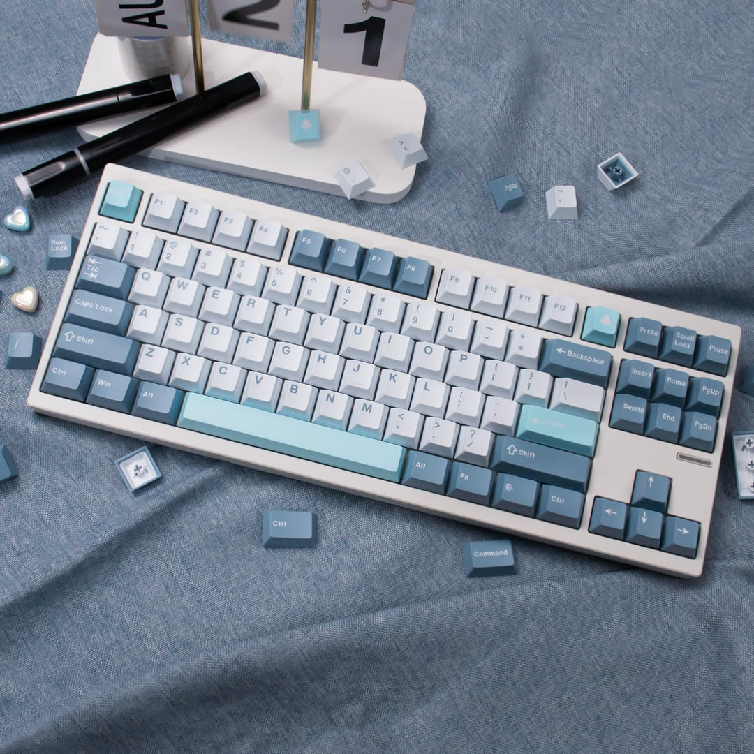 172 Tasten Double Shot Shoko Tastenkappen Cherry Profile Fit for 61/64/87/104/108 Cherry Mx Switches