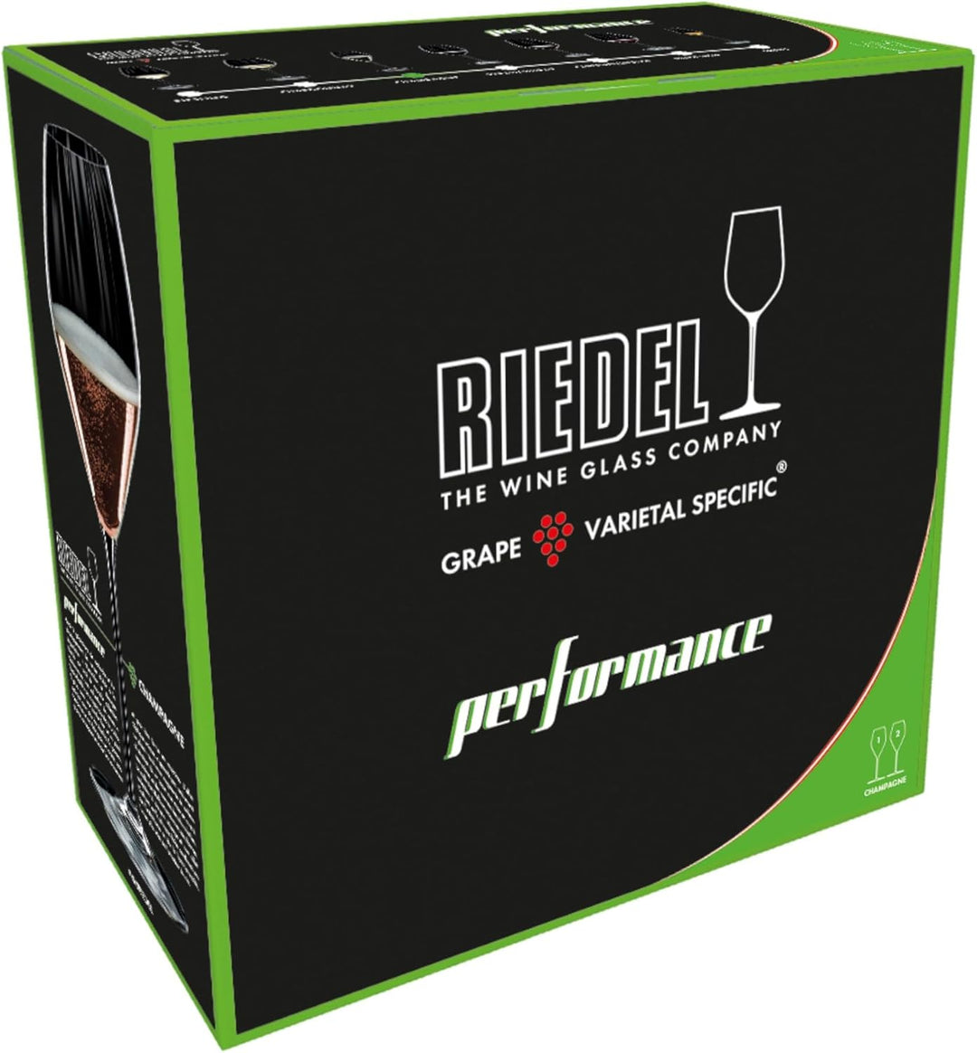 Riedel Performance Champagnerglas 2er-Set, Champagner