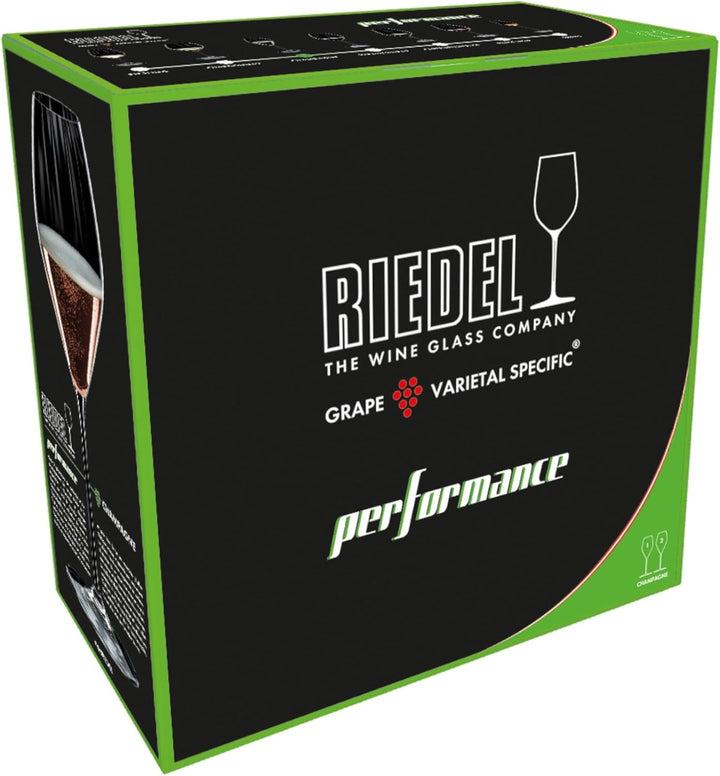Riedel Performance Champagnerglas 2er-Set, Champagner