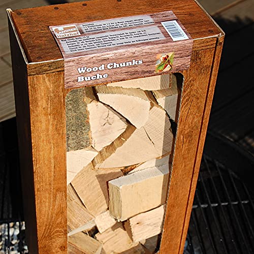 Landree® Räucherklötze Wood Chunks 1,5Kg aus Schleswig-Holstein (Buche) Räucherklötze 1,5kg, Räucher