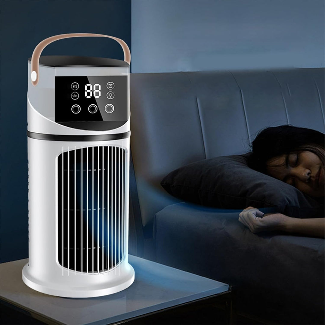 Small Usb Klimaanlage For Auto Zelt Zimmer, Mini1 Cooler Ventilator Mit Eiswürfel, Luftreiniger Und