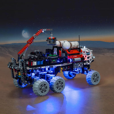 Led Licht Set Kompatibel mit Lego 42180 Technic 42180 Mars Crew Exploration Rover Bauset (Kein Model