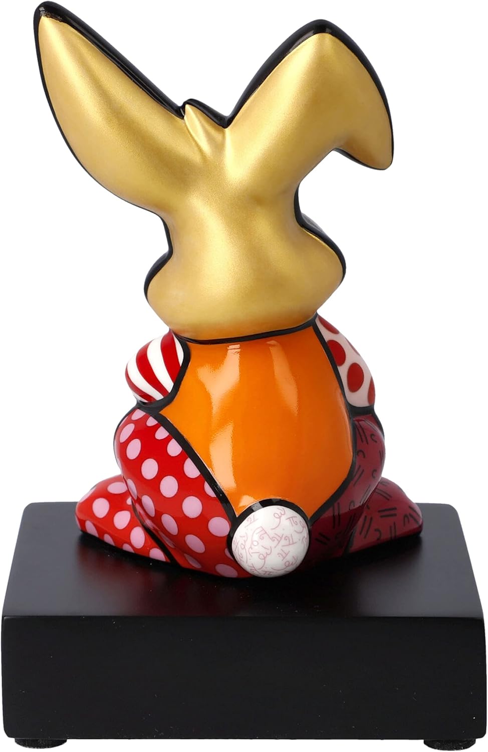 Goebel Pop Art Dekofigur, Porzellan, 14 cm, Orange
