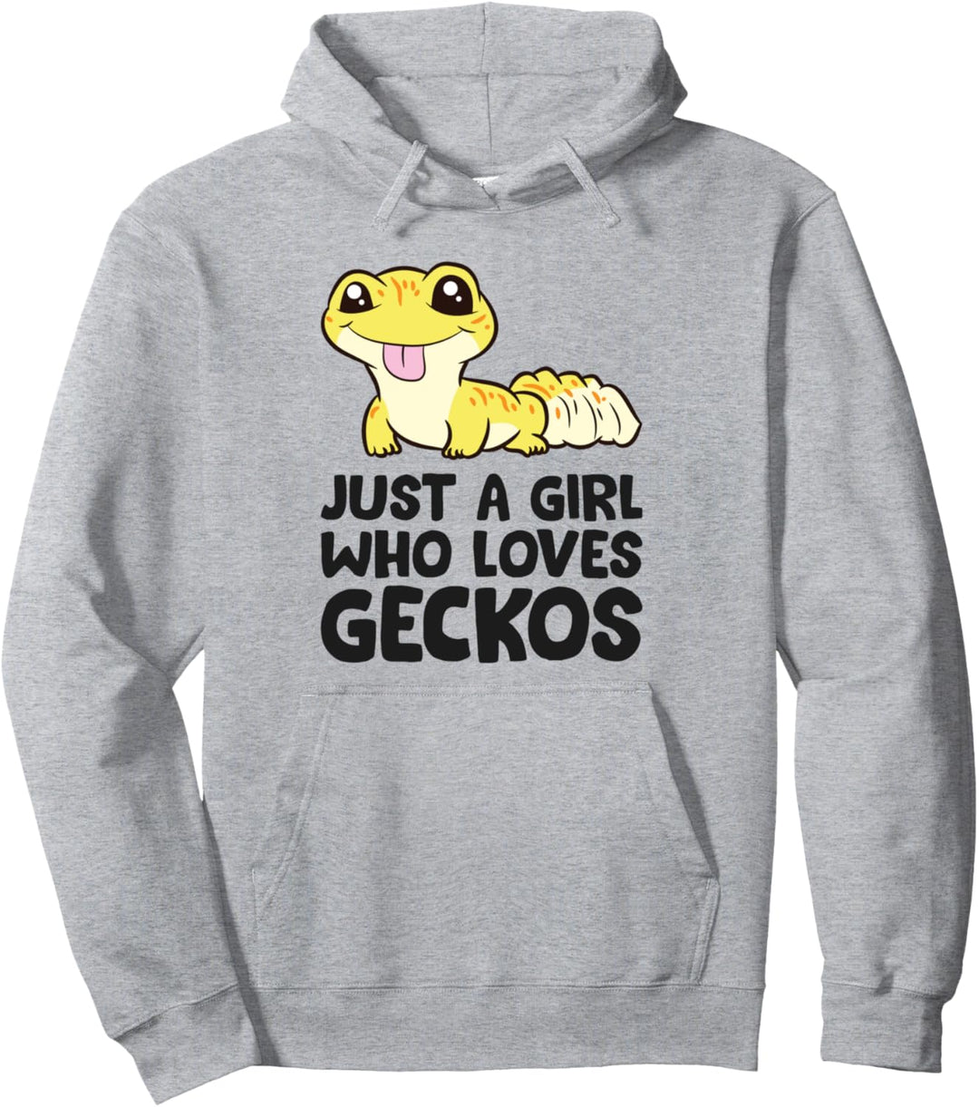 Nur Ein Mädchen Das Geckos Liebt Leopard Gecko Pullover Hoodie