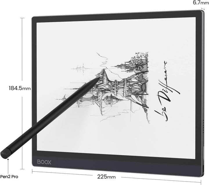 BOOX Tablet Tab Ultra 10,3 Zoll ePaper Tablet 128 GB Android 11 Frontlicht Kamera G-Sensor TF Karten