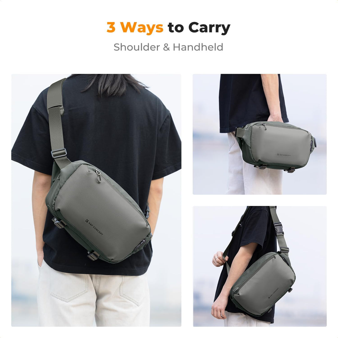 K&amp;F Concept Kamera-Rucksack, Schultertasche, quadratische Tasche, Taschen für Fotografen, Kamera-Rec