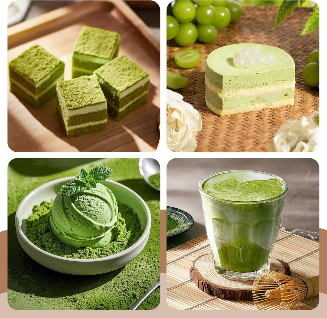 Euakee 5 Stück Matcha Set, Matcha Tea Set, Matcha Whisk Set, Stylisches Matchas Set Mit Matcha Besen