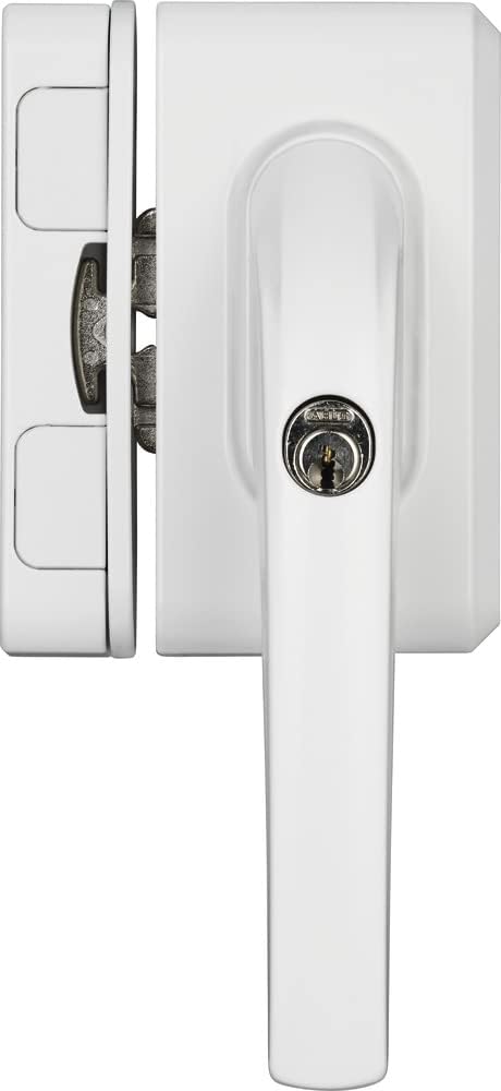 ABUS Fenster-Zusatzsicherung FO500N AL0125 - Fensterschloss mit Druckzylinder, gleichschliessend - A