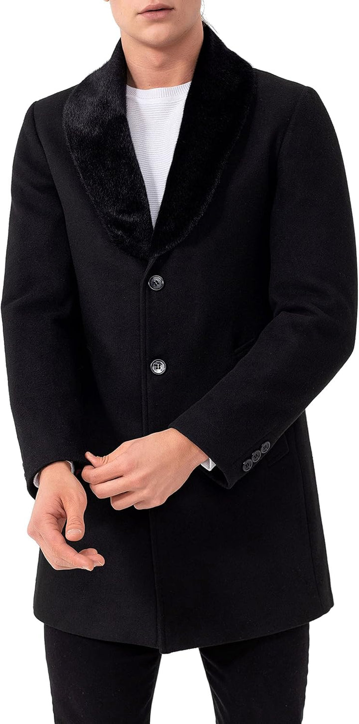 Red Bridge Herren Jacke Trenchcoat Mantel L Schwarz, L Schwarz