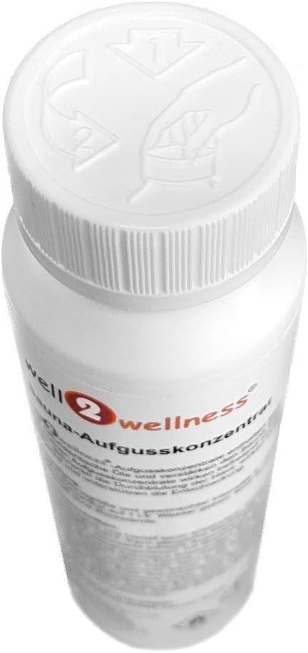 well2wellness® Saunaaufguss Set 'Klassik' mit hochwertigen 6 x 250 ml Flaschen