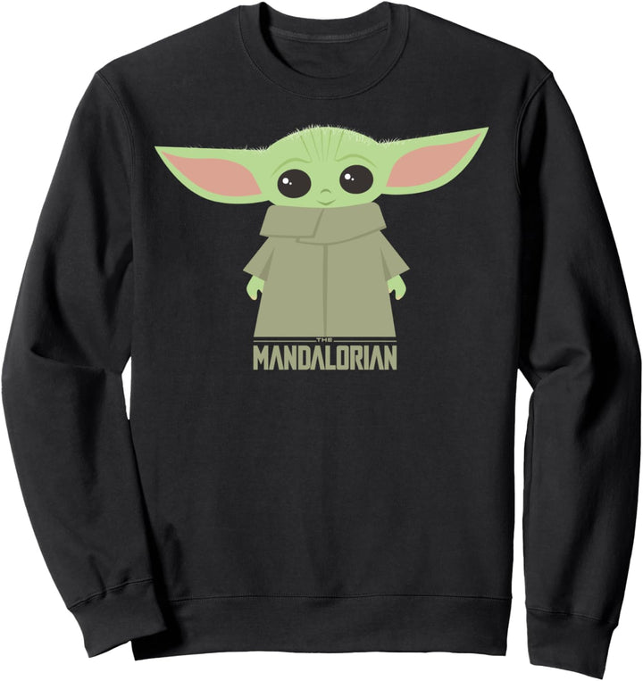 Star Wars The Mandalorian The Child Cute Cartoon Stance Sweatshirt