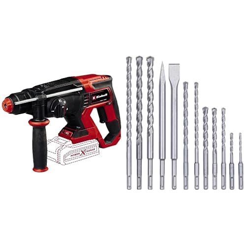 Einhell Akku-Bohrhammer TE-HD 18/20 Li-Solo Power X-Change (18 V, 1.8 J, 20 mm Bohrleistung in Beton
