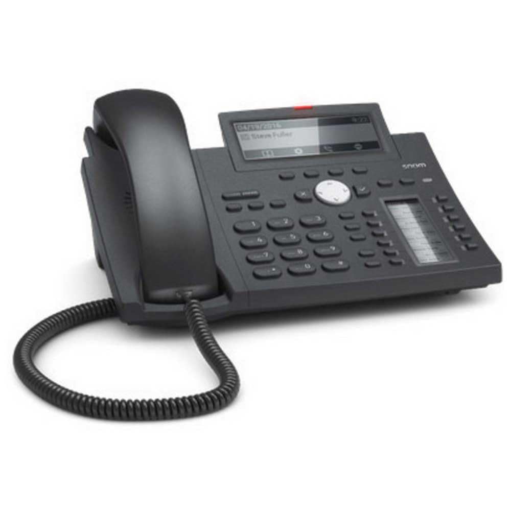 Snom D345 IP Telefon, SIP Tischtelefon (hochauflösendes Display, 12 SIP-Identitäten, 12 (48) konfigu