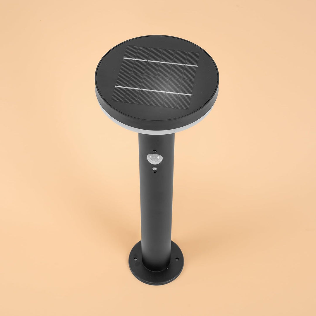 esotec Solar Gartenbeleuchtung Aussenlampe mit Bewegungsmelder Ribolla, H=45, 36 LEDs warmweiss 3000