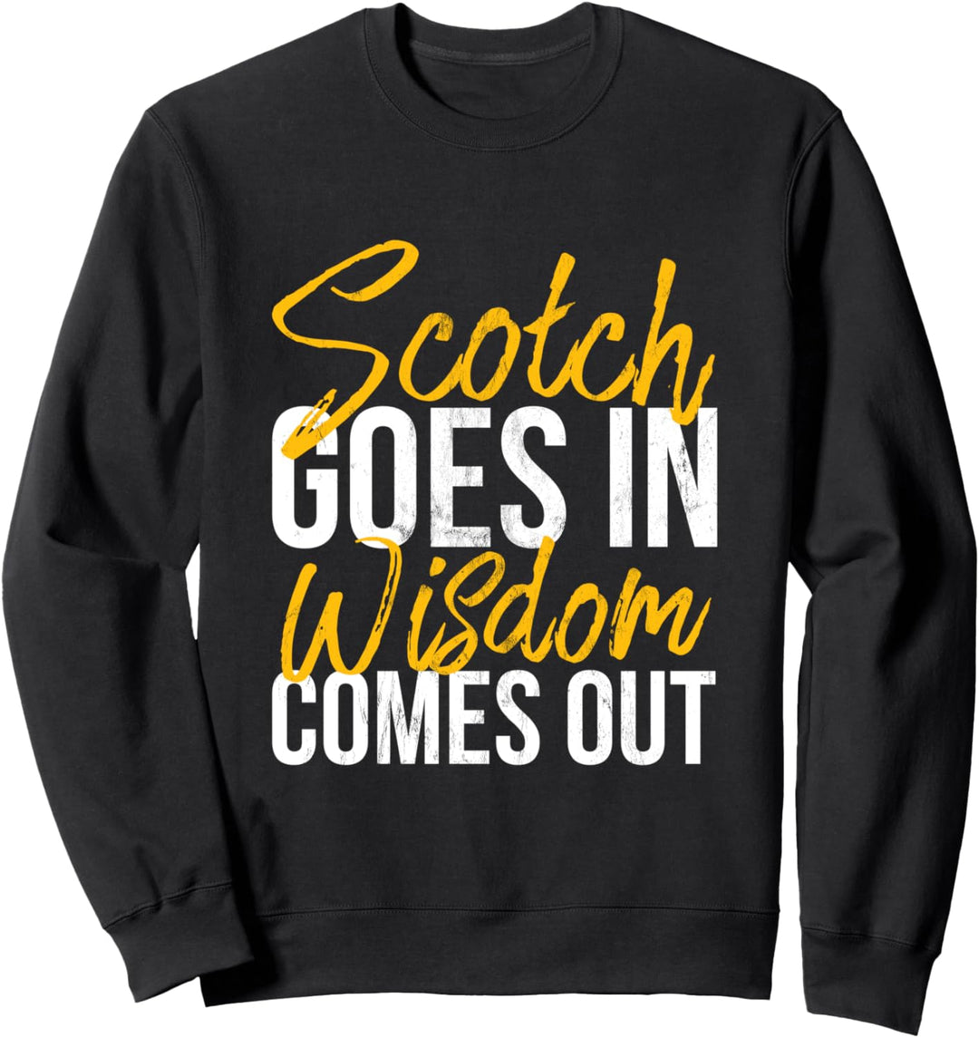 Lustige Scotch Whisky Scottish Scotch-Trinker Sweatshirt