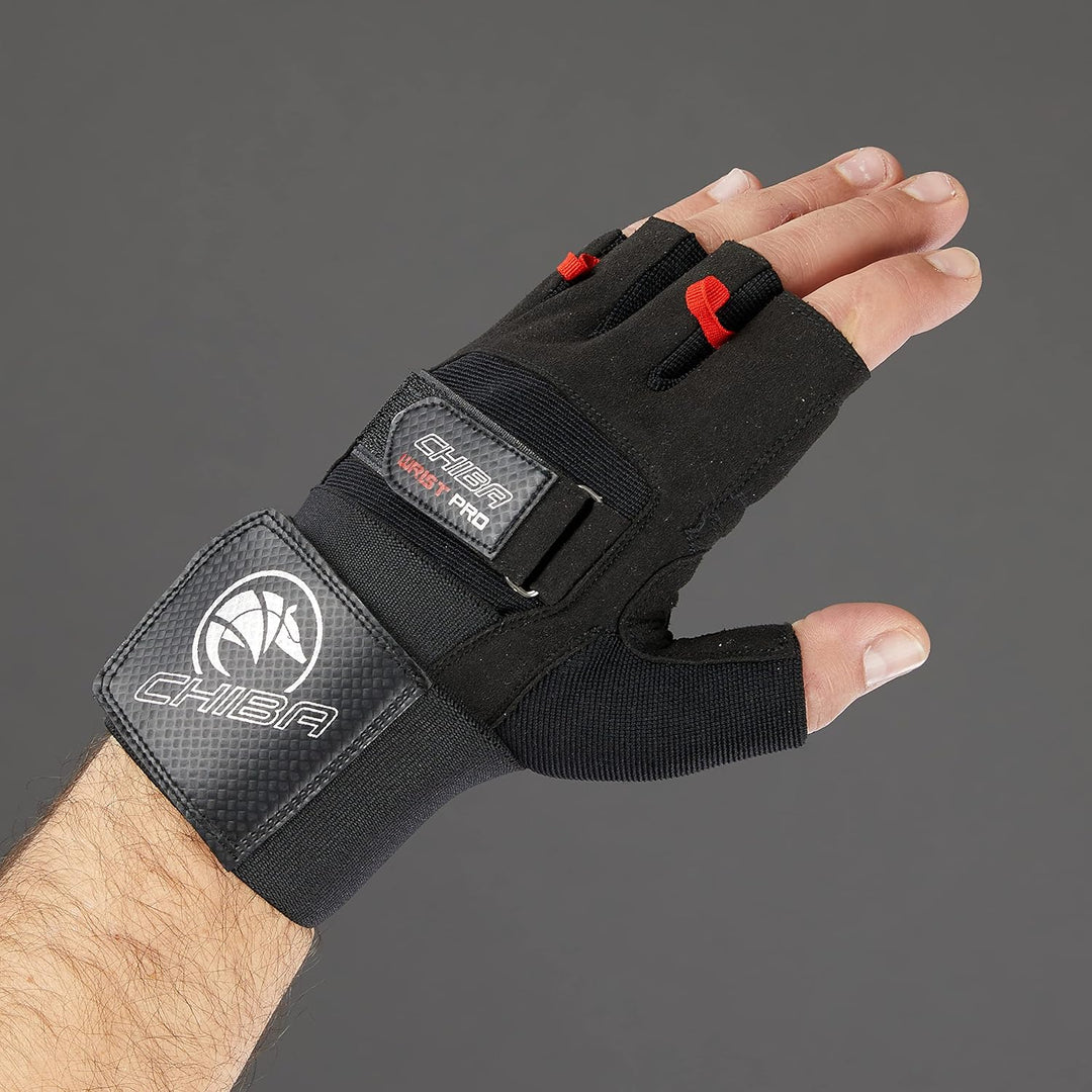 Chiba Unisex Wristguard Protect Handschuhe, Black S Schwarz, S Schwarz