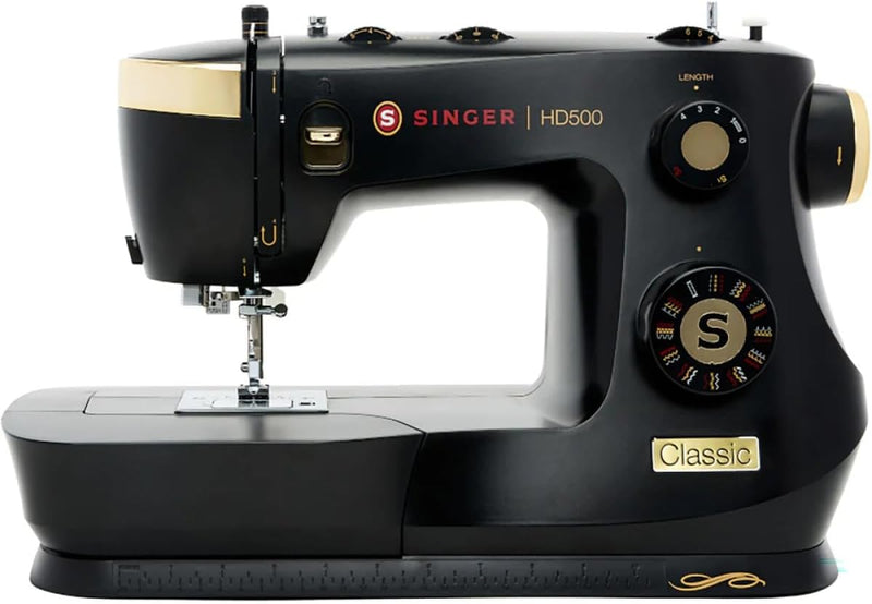 SINGER Heavy Duty 500 Classic NEU mechanische Nähmaschine, extra hoher Nähfuss, 32 Stiche, extra sta