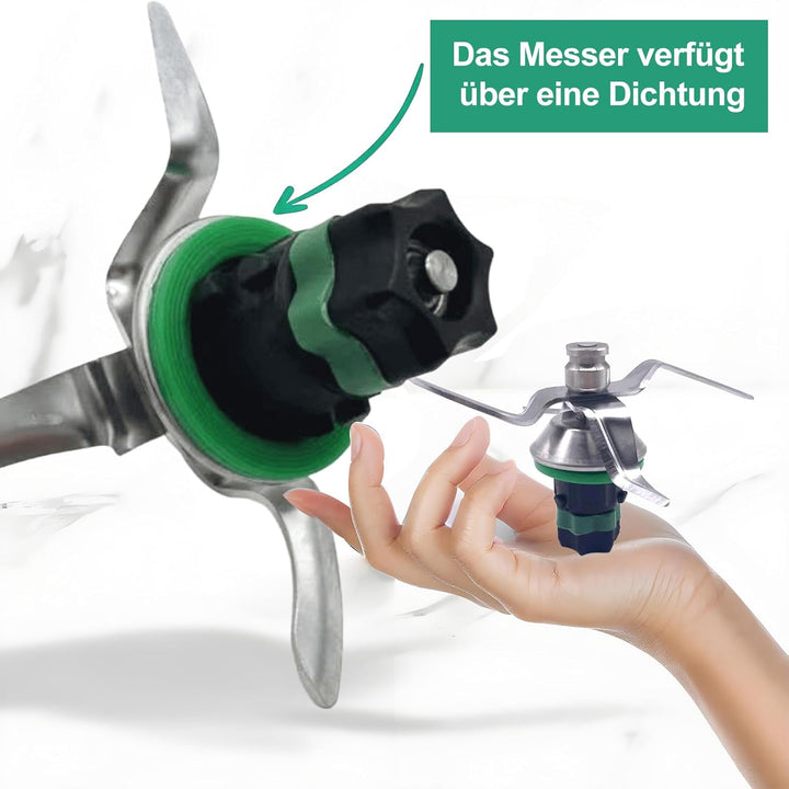 Messer für Vorwerk Thermomix TM5 und Thermomix TM6 – Thermomix Zubehör Mixmesser, passend für Thermo