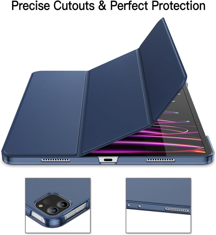 JETech Hülle für iPad Pro 12,9 Zoll (6./5. Generation, Modell 2022/2021), Unterstützung Pencil Aufla