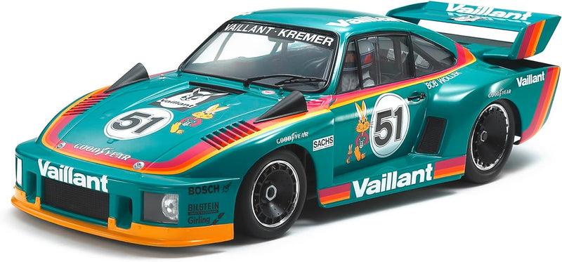 Tamiya 20071 1:20 Porsche 935 Vaillant-Kremer - Modellbau, Plastik Bausatz, Basteln, Hobby, Kleben,