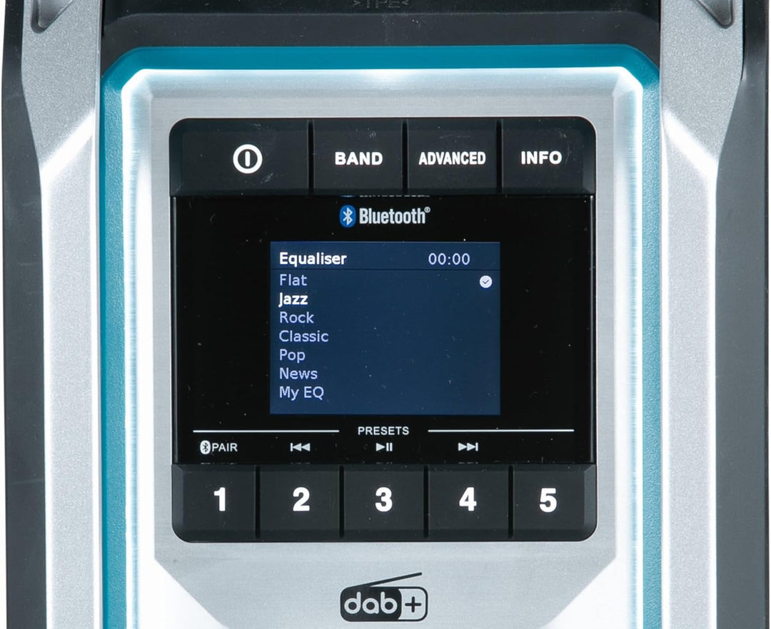 Makita MR007GZ Akku-Baustellenradio 18V-40V max. (ohne Akku, ohne Ladegerät),