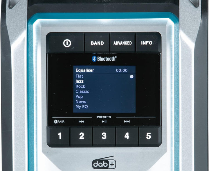 Makita MR007GZ Akku-Baustellenradio 18V-40V max. (ohne Akku, ohne Ladegerät),