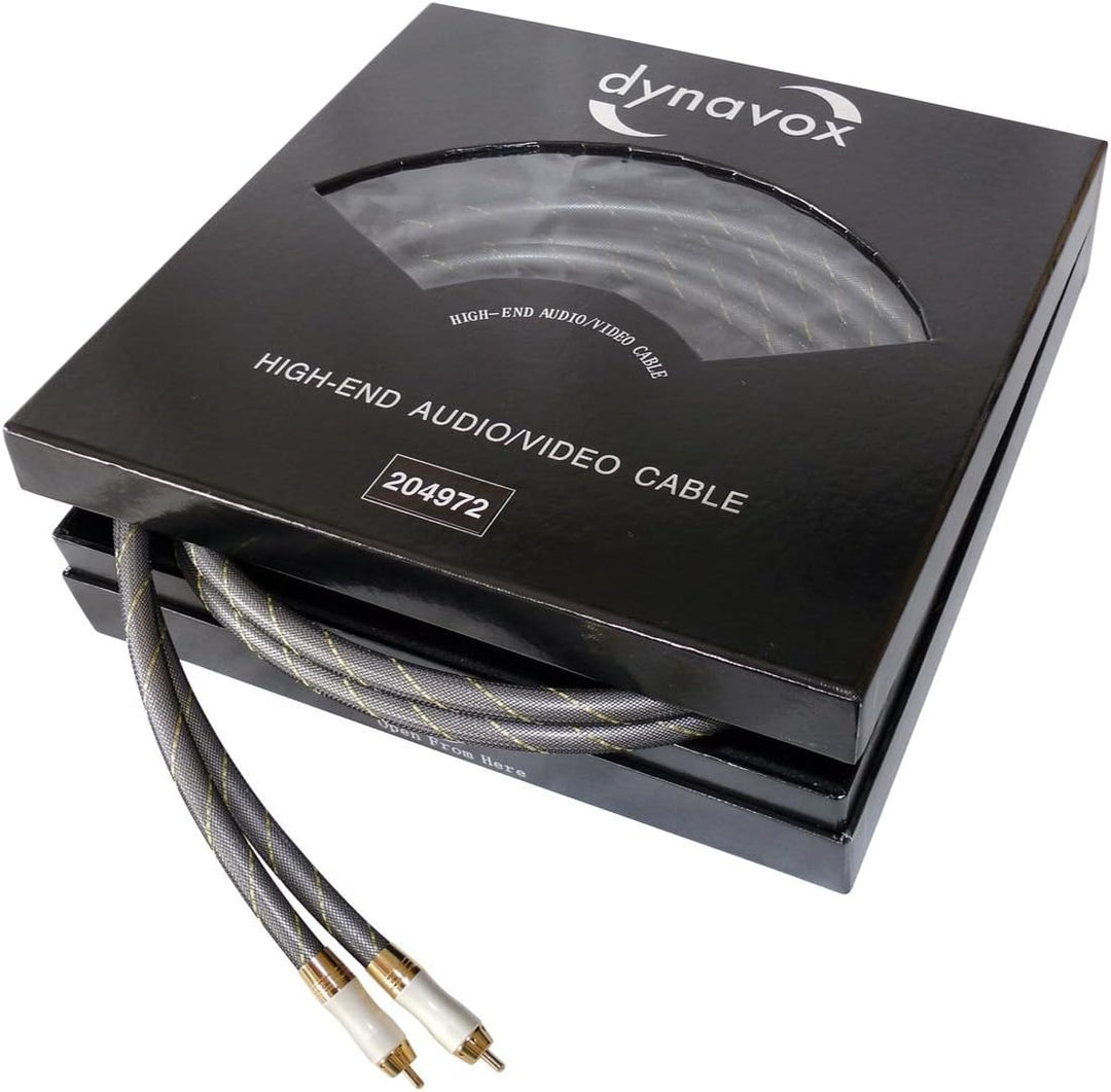Dynavox Highend-Stereo-Cinchkabel 2 x 3m