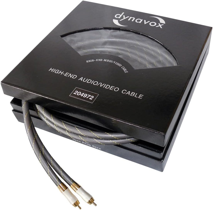 Dynavox Highend-Stereo-Cinchkabel 2 x 3m