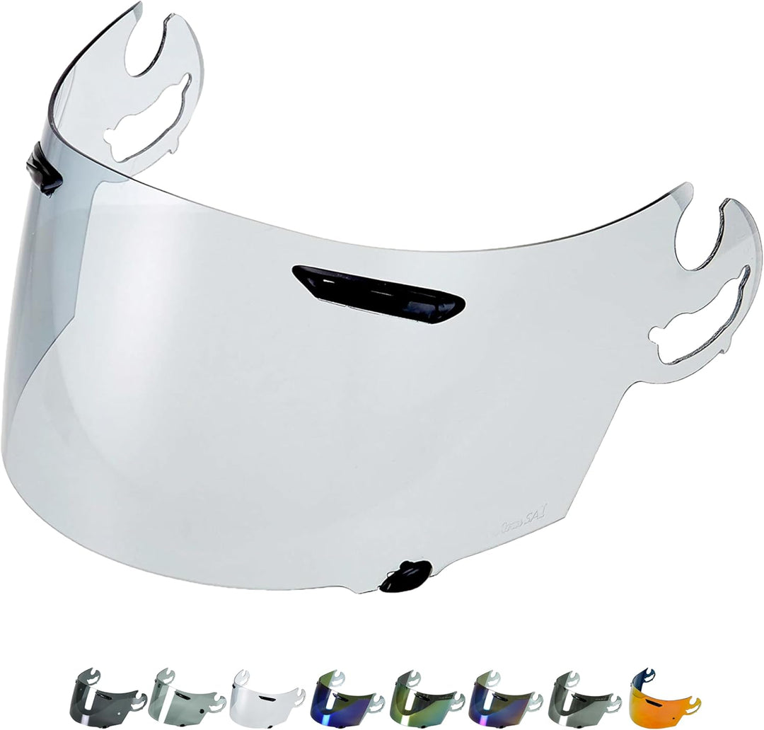 Everalo Kompatibel mit Arai Rx7 GP Visier - Chaser V - Axces 2 - Axces 3 - Quantum ST - Quantum ST P