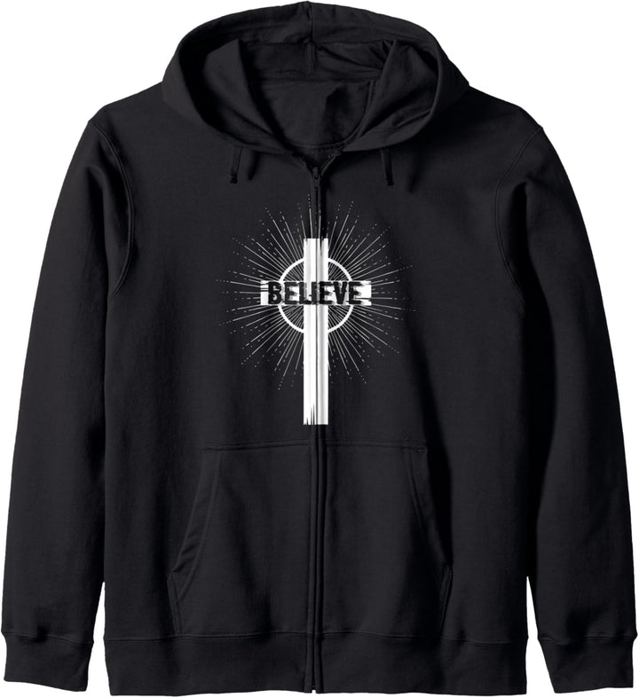 Glaube Religion Kreuz Jesus Christus Christlich Katholisch Kapuzenjacke